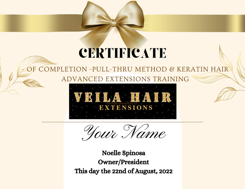 Veila Hair Extension Intense A Training